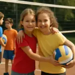 Circuiti di mini volley per bambini: l’esperienza che favorisce amicizie durature fuori dalla scuola